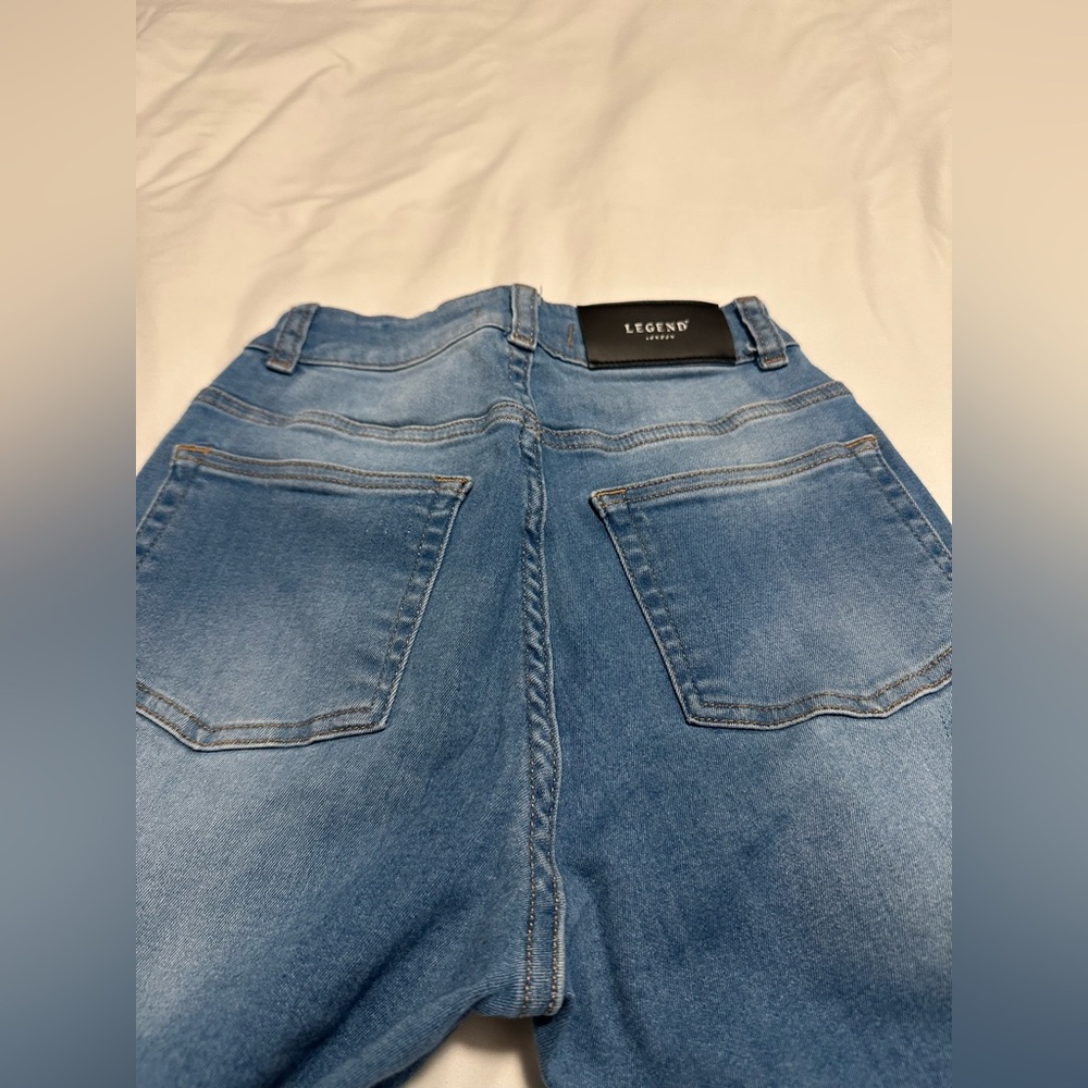 Legend London High Rise Ripped Jeans - Picture 3 of 5